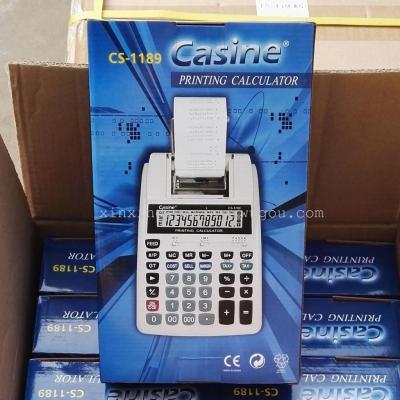 Casine 1189 Cassini printing calculator