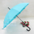 Korean Fashion Fiber Straight Umbrella Exquisite Advertising Umbrella All-Weather Umbrella Reinforced Reinforcement XB-823