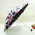 Pen 2-folding of tiger bones embroidered vinyl umbrellas XD-802