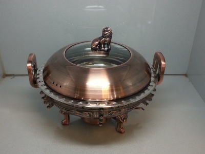 Stainless Steel Classical Dining Stove High-End Shape Alcohol Stove Antique Personal Hot Pot