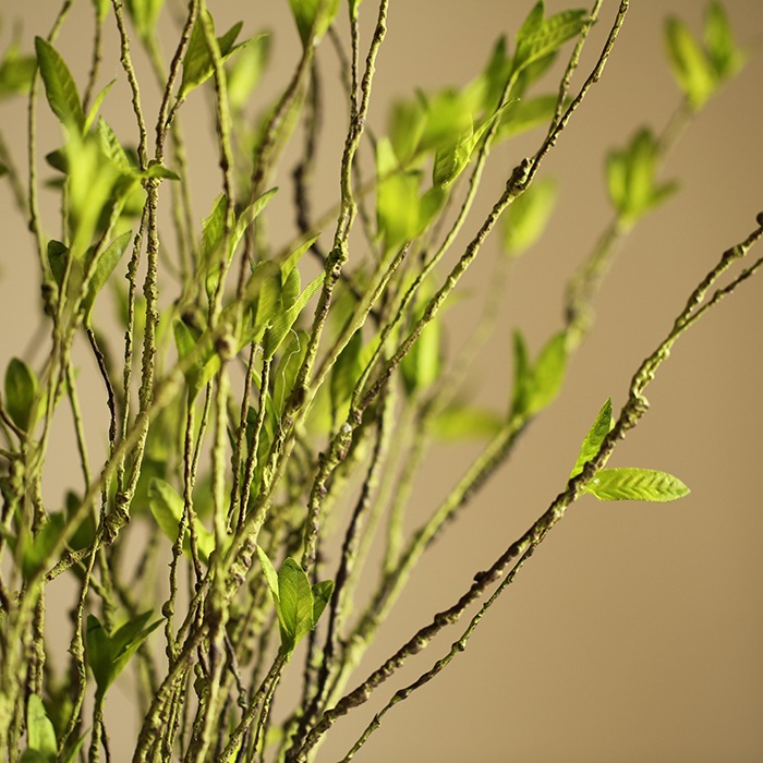 可弯曲造型 PE绿植树枝 装饰花卉插花