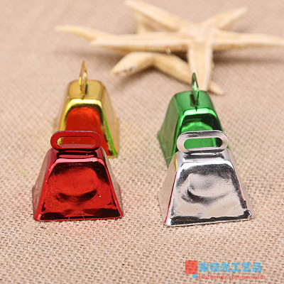 DIY color bell chimes accessories square tin painting handicraft class essential materials