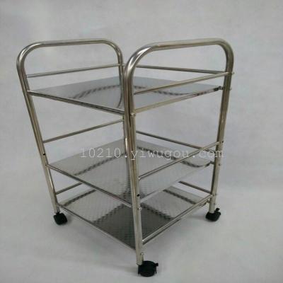 The new 3 layers of stainless steel rack Taobao hot multifunctional rack