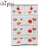Fashion colorful flower print storage cabinet plastic Cabinet and drawer bedside tableCY-156-4