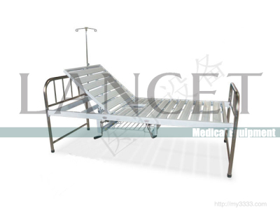 Stainless steel hospital bed one crank medical equipment medical furniture hospital furniture