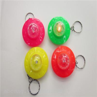 New material key button lamp flying saucer key button lamp factory direct