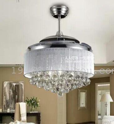 Manufacturers selling simple restaurant small chandelier crystal chandelier pendant fan bedroom living room dining room