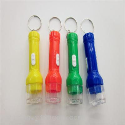 LED plastic flashlight flashlight 626 transparent head small gift manufacturers selling