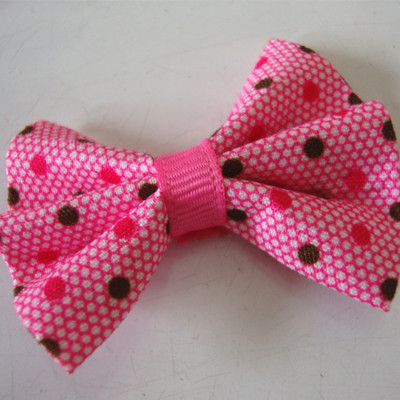 New children's handmade accessories point bow, manufacturers direct