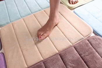 Slow rebound in the bottom of the PVC anti slip memory sponge suction pad manufacturers direct