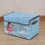 Non-woven printing storage box rural wind storage box folding storage box cy-12