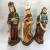 Christian giftware ornaments set out in a manager for a Christmas celebration of Jesus