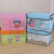 Non-woven printing storage box rural wind storage box folding storage box cy-12