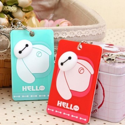 PVC color warm white bright soft rubber sleeve ecofashion cartoon card set