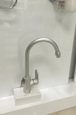 Space aluminum kitchen faucet, wash basin faucet