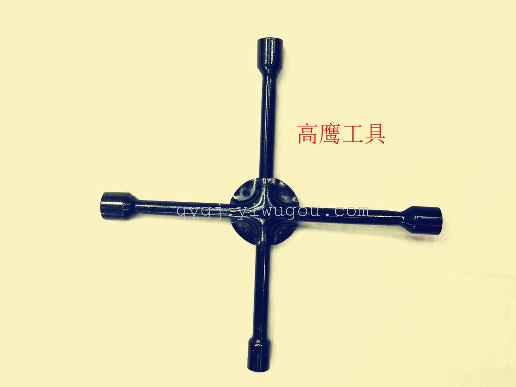 五金工具十字扳手十字架轮胎拆装修理工具套筒汽修扳手