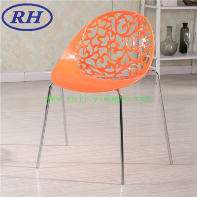 Factory direct sales, fashion plastic chairs, leisure chairs, office chairs, coffee chairs