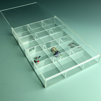 Manufacturer of organic glass jewelry display box wholesale sales