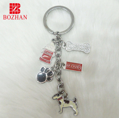 Factory direct selling spot color pendant key chain