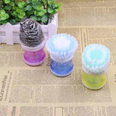 Kitchen supplies Japanese style with handle wire ball brush