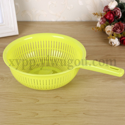 Rice washing basket Dripping basket vegetable washing basket plastic fruit basket 