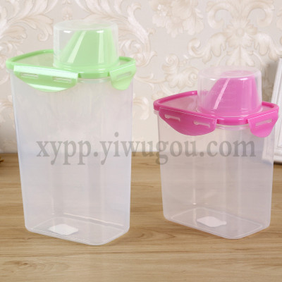 Large fruit beverage cans  food storage  oil barrel sealing container 0701-3