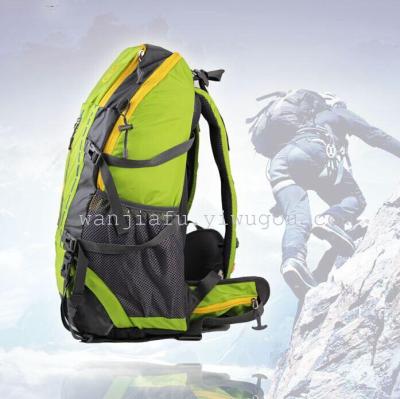Wan Jiafu's new men and women backpack outdoor mountaineering backpack Backpack Travel hiking hiking