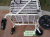 Medical multi-function old four-wheel hand folding shopping cart medical supplies.