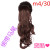 High temperature silk hair ribbon ponytail brown ribbon ponytail hair extension manufacturers