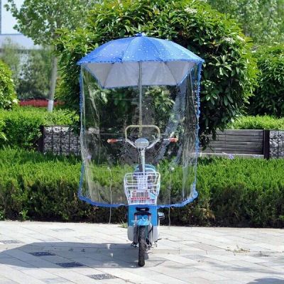 Transparent PVC windshield and rain proof electric vehicle motorcycle film