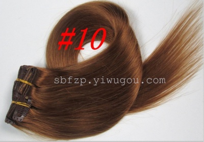 Bang hairpiece clip shenghair natural hair 100% real hair line #10