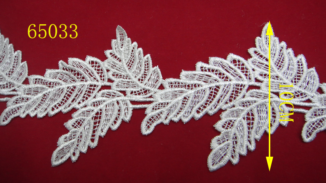 头饰 涤纶  水溶花边   叶子形状