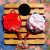 Le meow Japanese and wind cloth arts and crafts fortune cat single cat mirror portable handle makeup mirror small gifts