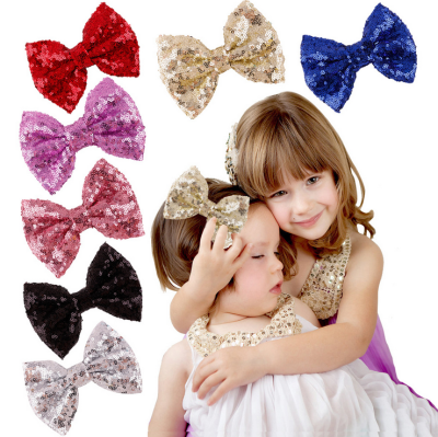 2015 European and American new type of butterfly knot hairpin baby hairpin children popular hairpin - color optional