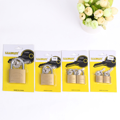 Direct manufacturers LIANQIU thin Tongsuo suction card padlock