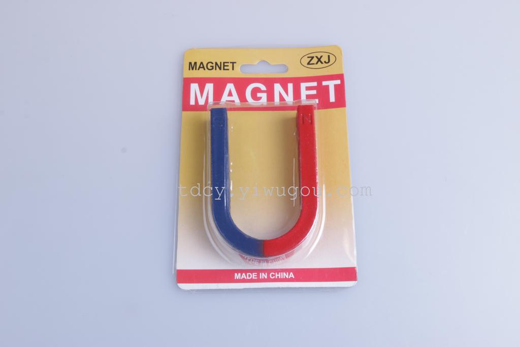 大号教学磁铁套装 中小学教学实验磁铁 U型马蹄形条形吸铁石磁铁