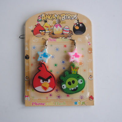 PVC angry birds soft key pendant pendant cute cute mobile phone pendant