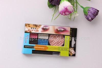 8295 eye shadow, color makeup tool 5 color eye shadow party essential