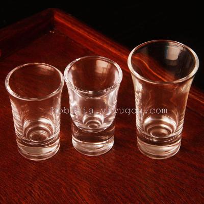 Thickened lead-free glass wonton glass small liquor glass liquor glass shot glass maotai glass