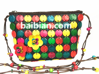 The coconut shell package bag handmade beaded bags and handbags handmade style