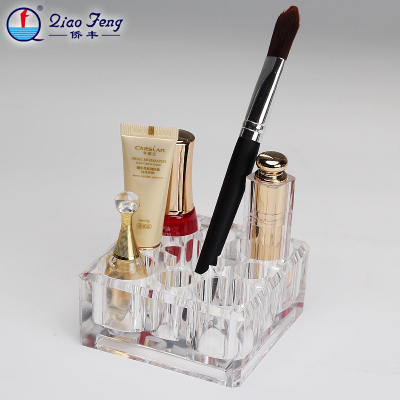Qiao feng cosmetics box jewelry box color makeup tool transparent crystal box 1031