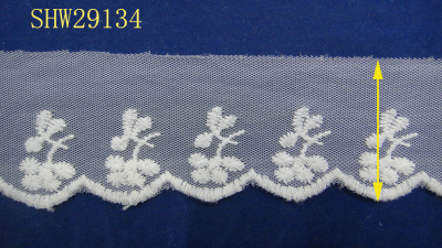 Lace mesh lace embroidery lace cotton flower soluble lace accessories