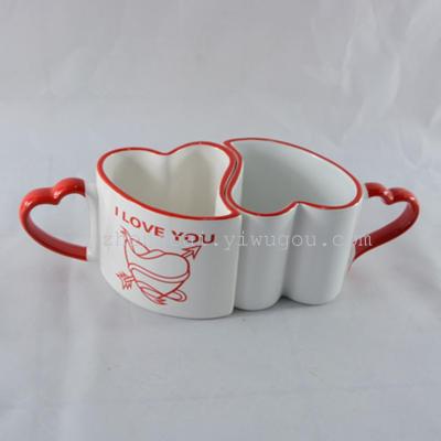 Valentine ceramic cups gift ceramic coffee mugs promotional mug
