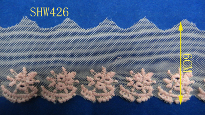 Lace mesh lace embroidery lace cotton flower soluble lace accessories