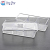 Qfenc Transparent Crystal Base Cosmetic Case/Jewelry Box/Bathroom Storage Box SF-1172