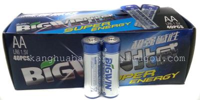 BIGWIN 5 AA alkaline battery 2 simple packaging battery