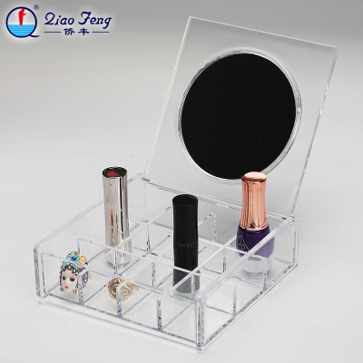 Qiao feng transparent crystal jewelry storage box table sorting box sf-1026b