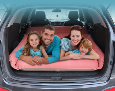 Vehicle inflatable bed Oxford flocking cloth car car bed mattress bed car driving necessary