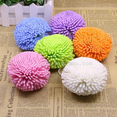 Colorful flower bath sponge foam bath ball bath ball bath skin EVA