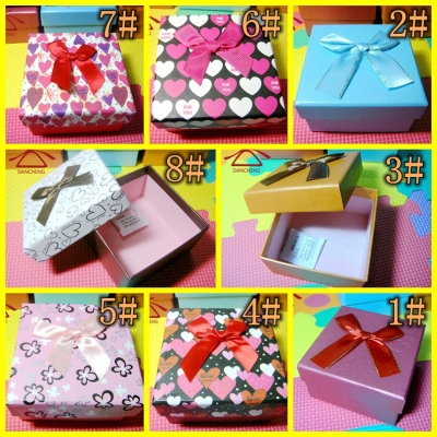 Square earth cover cardboard gift box of chocolate candy box gift box wholesale